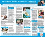 Стенд "Как оградить ребёнка от алкоголя и наркотиков"